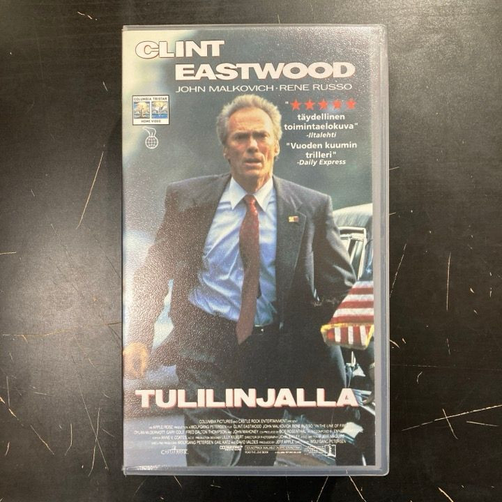 Tulilinjalla VHS (VG+/M-) -toiminta-